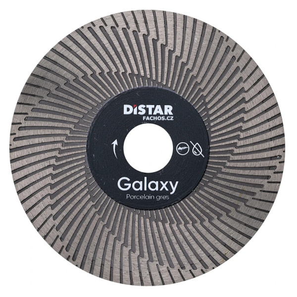 Distar Galaxy - přední strana kotouče - popis